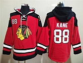 Blackhawks 88 Patrick Kane New Red All Stitched Pullover Hoodie,baseball caps,new era cap wholesale,wholesale hats